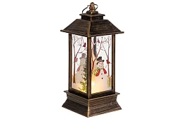 LED karácsonyi lámpás elemmel – arany