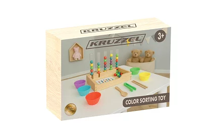 Fa wooden educational marble sorter