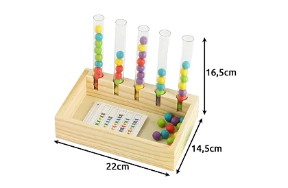 Fa wooden educational marble sorter