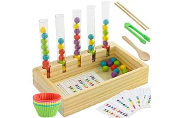 Fa wooden educational marble sorter