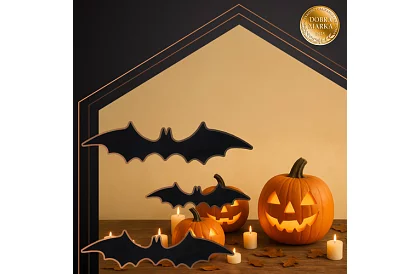 3D denevér matricák – 4 méret, 56 darab