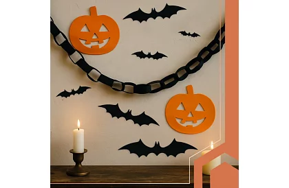 3D denevér matricák – 4 méret, 56 darab