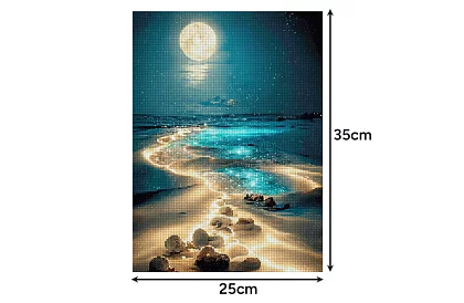 Gyémántfestés 5D – naplemente