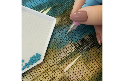 Gyémántfestés 5D – naplemente