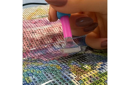 Gyémántfestés 5D – Virágok a vázában