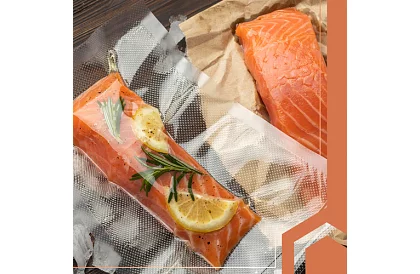 Vákuumfólia tekercsben – ujj 28 × 600 cm