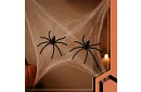 Mesterséges halloween-i pókháló + 2 pók