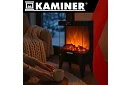 Elektromos kandalló tűz effektussal – 2000 W – fűtési funkcióval rendelkező ventilátor