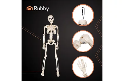 Dekorációs csontváz felfüggesztéshez – 40 cm