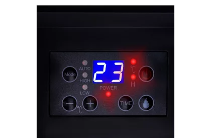 Elektrikus kandalló KAMINER 2000 W – lángoló tűz hatása