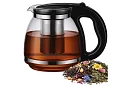 Üveges teáskanna szűrővel – 2 l
