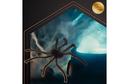 Mesterséges szőrös pók 50 cm – fekete