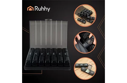 Gyógyszeradagoló – 7 nap, naponta 3 ×