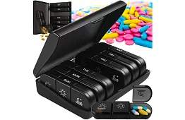 Gyógyszeradagoló – 7 nap, naponta 3 ×