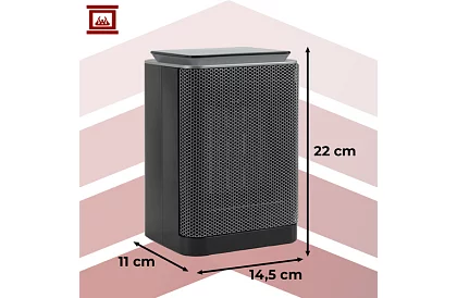 Kerámiai elektromos fűtő LUMNI 1500W