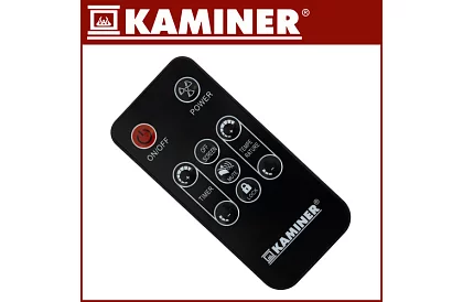 Elektrikus üveg radiátor Zelva 2500W, Wifi, fehér + távirányító