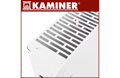 Elektrikus üveg radiátor Zelva 2500W, Wifi, fehér + távirányító