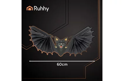 Függő denevér 60 cm – dekoráció