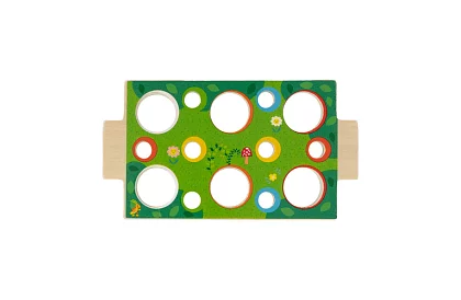 Fából autó – Montessori formák rendező