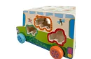 Fából autó – Montessori formák rendező