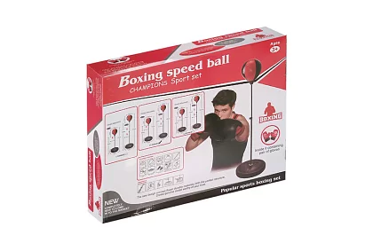 Boxzsák és kesztyű – 3 az 1-ben boksz készlet