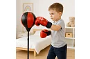 Boxzsák és kesztyű – 3 az 1-ben boksz készlet