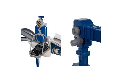 Összecsukható repülőgép – interaktív parkoló autókkal