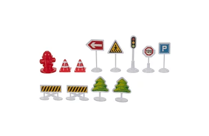 Összecsukható repülőgép – interaktív parkoló autókkal