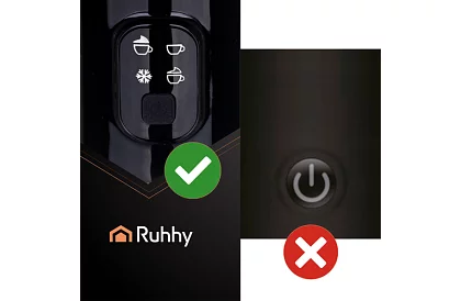 Elektrikus tejhabosító 400W - fekete