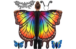 Gyermek jelmez – nagy pillangó kiegészítőkkel