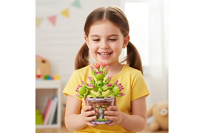 3D Építőjáték virág – BONSAI 172 darab