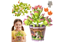 3D Építőjáték virág – BONSAI 172 darab