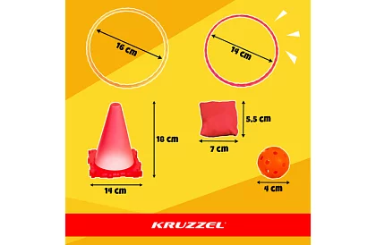 Gyermekjáték 3 az 1-ben - célba dobás