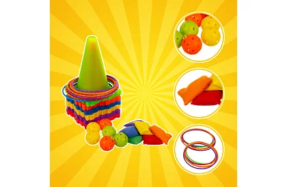 Gyermekjáték 3 az 1-ben - célba dobás