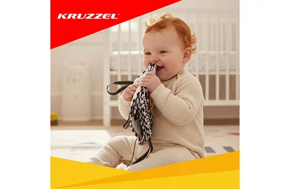 Szenzorikus könyv - kontrasztos játék 0+ csecsemőknek