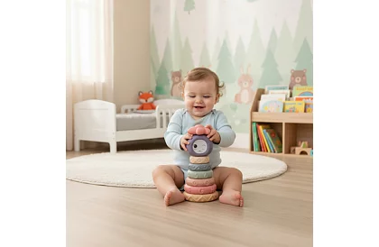 Baba játék csecsemőknek és totyogóknak - 8 darab