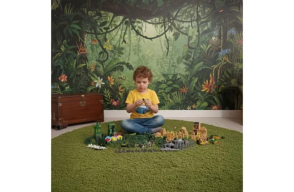 Vojási bázis – katonai figurákok, tank, fegyverek