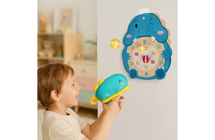 Dinoszauruszos lövöldözős játék