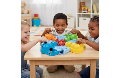 Éhes vízilovak – társasjáték