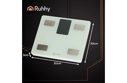 Elektronikus analitikai személymérleg 226 kg-ig - fehér