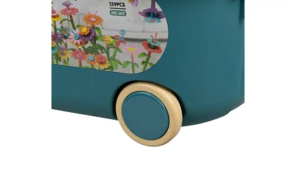 Kreatív építőjáték – 3D virág készlet