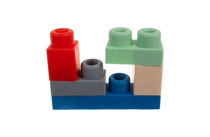 Gumírozott érzékszervi kockák gyerekeknek – 30 darab