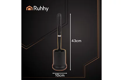 Silikon WC kefe – WC kefe, fekete