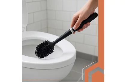 Silikon WC kefe – WC kefe, fekete