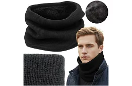 Meleg sál – fekete kötött