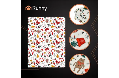 Dupla takaró karácsonyi mintával 150 x 200 cm