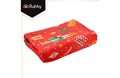 Flanel takaró karácsonyi mintával 150 x 200 cm