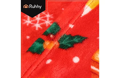 Flanel takaró karácsonyi mintával 150 x 200 cm