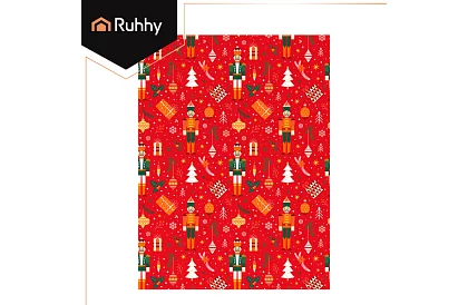 Flanel takaró karácsonyi mintával 150 x 200 cm