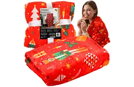 Flanel takaró karácsonyi mintával 150 x 200 cm